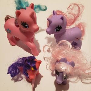 My Little Pony lot of 4 ponies